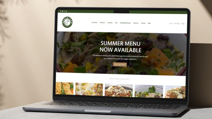 Feast Your Eyes on Herculean Prepared Meals’ New Website!