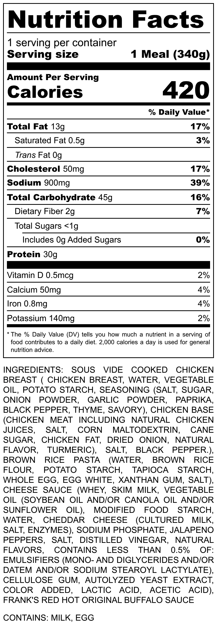 Buffalo Chicken Mac & Cheese