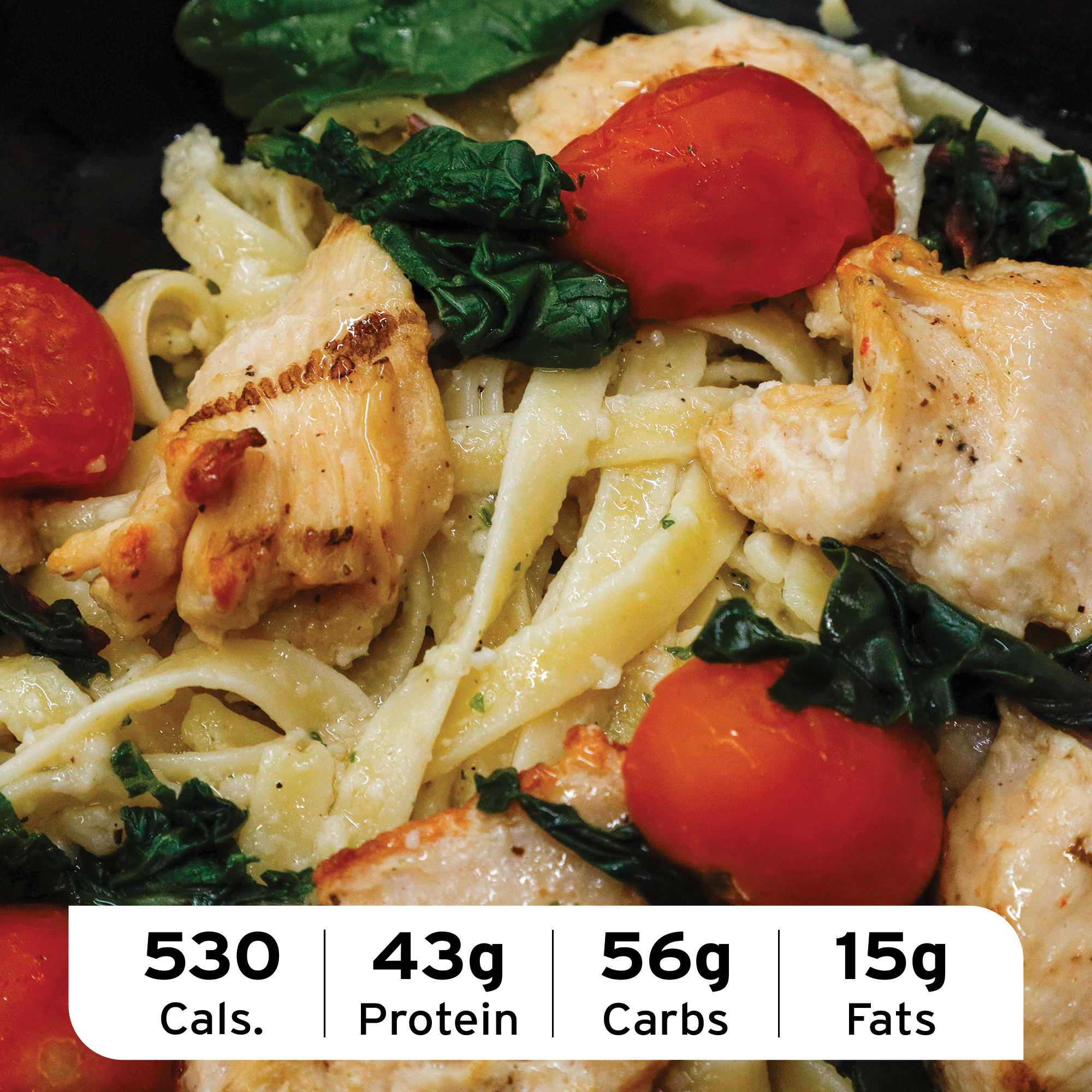 Garlic Chicken Fettuccine