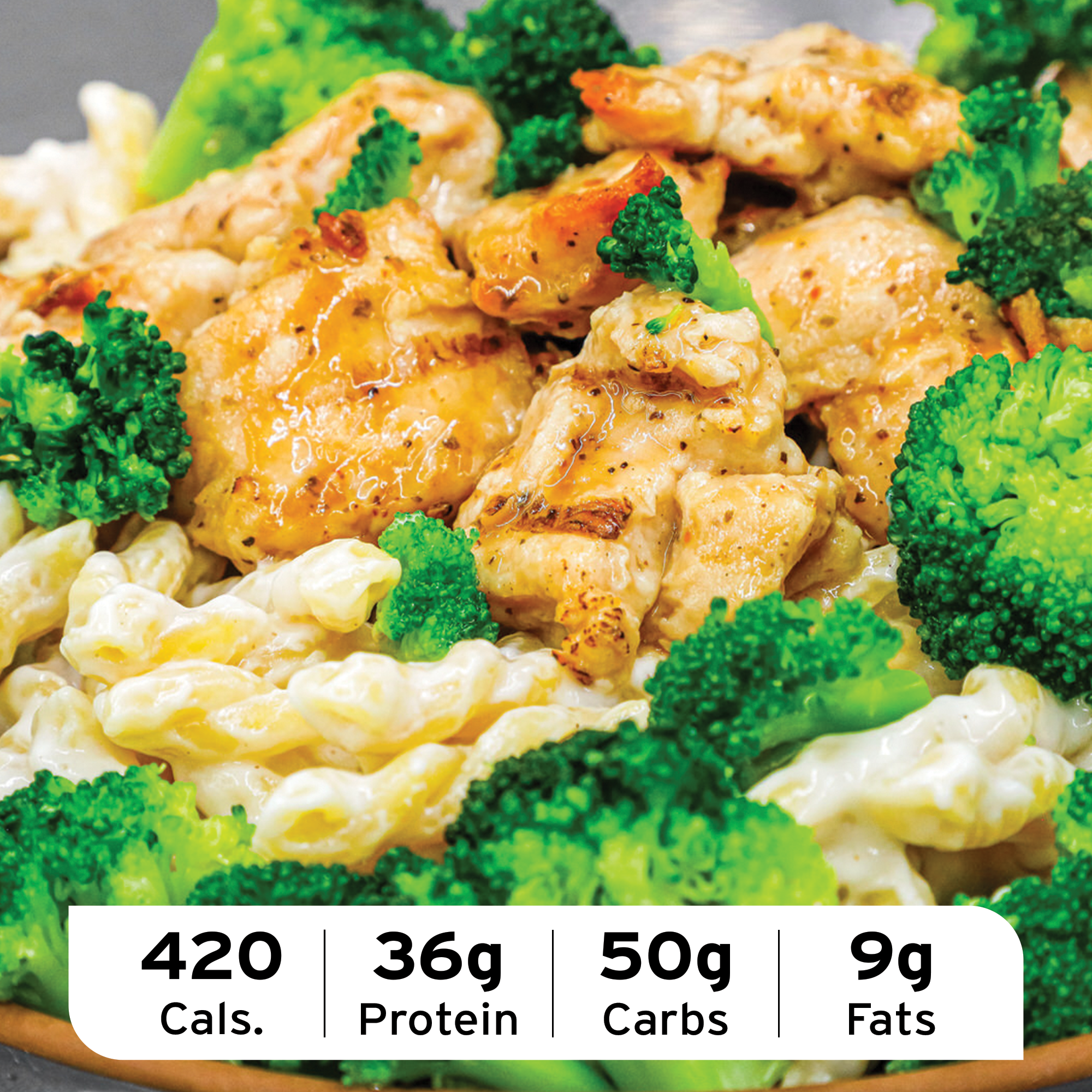 Broc 'n' Chix Alfredo
